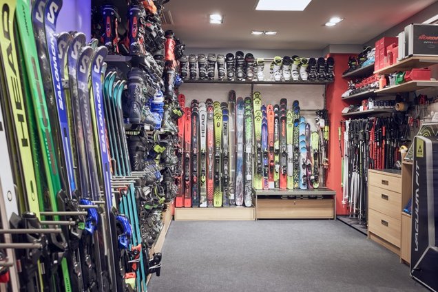 Skidepot Gaislachkoglbahn
